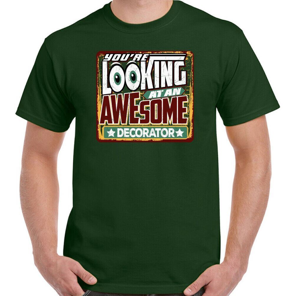 Decorator T-Shirt You're Looking at an Awesome Mens Funny Painter DIY Top